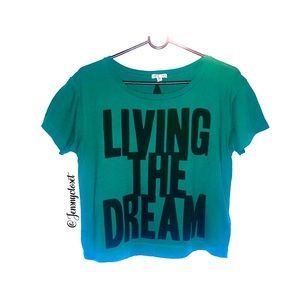 FOREVER 21 Short Sleeve Graphic T-Shirt/Tee/Top